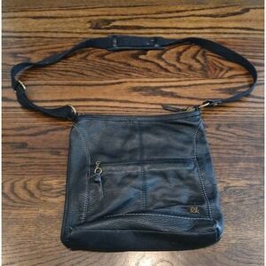 The Sak Bag Handbag Black Leather Crossbody